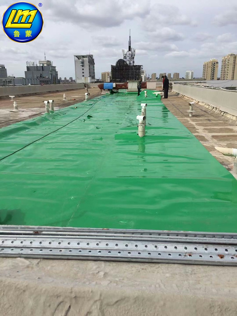 萊陽旌旗廣場屋面防水工程-魯蒙TPO防水卷材